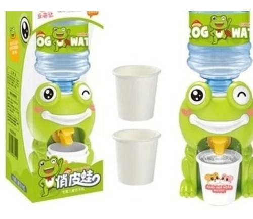 Dispensador De Agua Con Musica Ranita  Kawaii