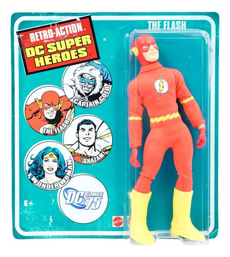 Dc 75th Retro Action Super Heroes The Flash 2010 Edition