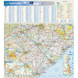 Mapa De Pared Del Estado De Carolina Del Sur - 16.5  X ...