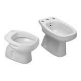 Combo Inodoro Corto Roca Monaco Bidet 3 O 1 Agujeros Eg