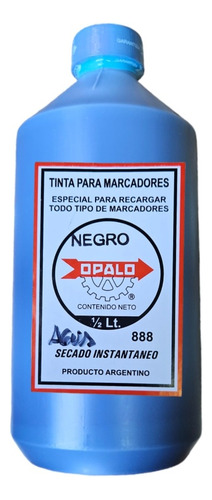 Tinta Para Recargar Fibrones Al Agua Por 500cc Colores