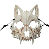 Máscara De Hombre Lobo Con Forma De Dragón Japonés Para Hall