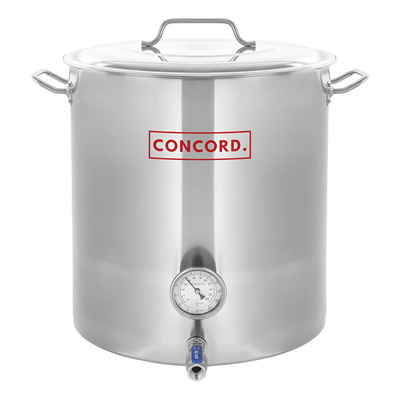 Olla De Acero Inoxidable Concord Para Hacer Cerveza Casera -