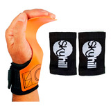 Kit Hand Grip Competition Skyhill E Munhequeira Suor Preta