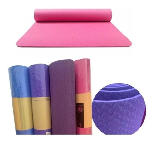 Colchoneta Mat Yoga Manta Deporte Ejercicio