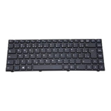 Teclado Notebook Positivo Sim+ 7450 N8575 Com Moldura