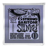 Ernie Ball Barítono Guitarra Níquel Herida Set.013 -.072