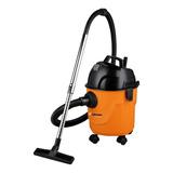 Aspiradora Industrial De Tacho Lüsqtoff La-1500m 15l  Naranja Y Negra 220v 50hz