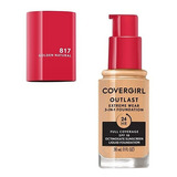 Base De Maquillaje Líquida Covergirl Outlast Extream Wear 3 En 1 Tono Golden Natural - 817 - 30ml