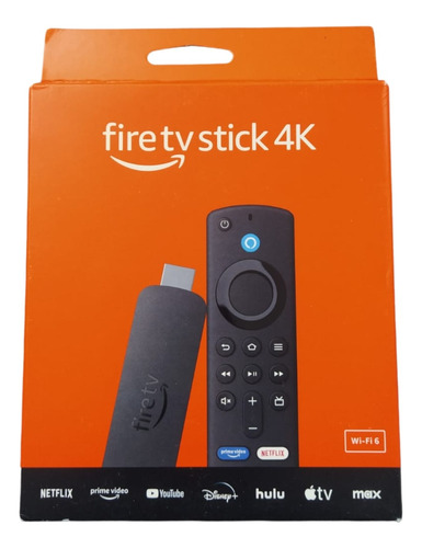 Fire Tv Stick 4k Wifi 6 Controle Remoto Voz Alexa 2° Geração