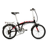 Bicicleta Plegable Olmo Pleggo Full 7 Vel Rodado 20 Colores