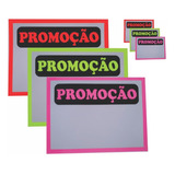 Placa Pvc Editável 130unid./vitrine/medio/preço/açougue.