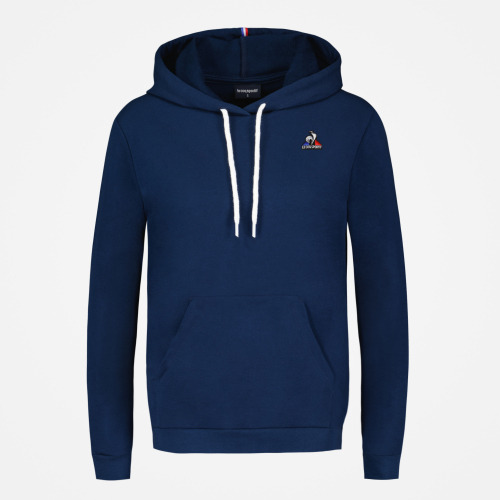 Hoodie Le Coq Sportif Azul Mujer