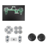 Película Condutiva Kit Borrachas 050 055 Para Controle Ps4