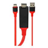 Cabo Hdmi 4k Para Type C Usb - Mhl