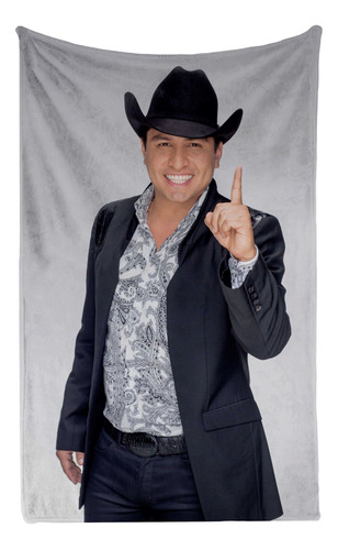 Frazada Cobija Julion Álvarez Cantante Corridos Ultra Suave