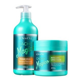 Lowell Cacho Mágico Shampoo 500ml  Máscara Umectante 450gr