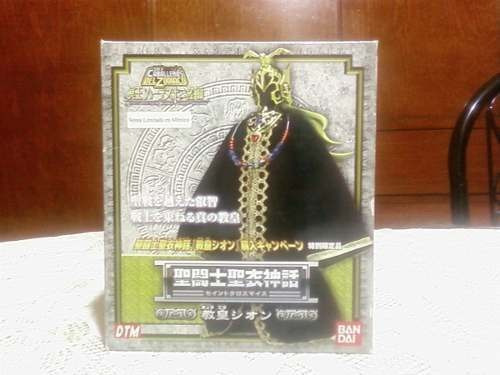 Figura De Acción  Pope Shion De Bandai Myth Cloth