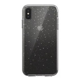 Funda Speck Presidio Clear/ Gold Glitter Para iPhone XS Max