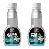 Kit 2 Water Off Cristalizador Limpa Parabrisa Repelente Água