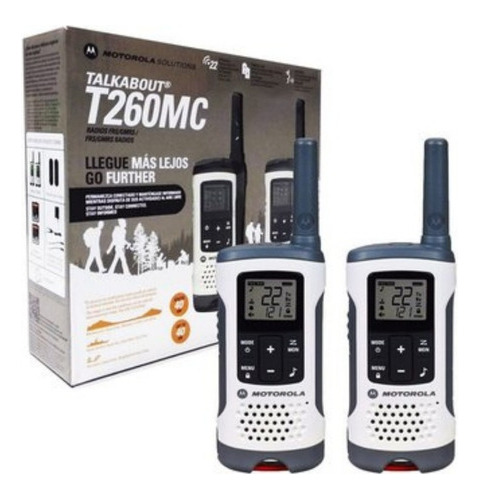 Motorola Radio Talkabout® T260 Hasta 25 Millas 2 Radios
