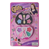 Kit Maquiagem Infantil Glits Kids Sombras - Maça