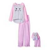 Pijama Para Niña Y Para Muñecas Como La American Girl