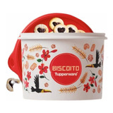 Tupperware Biscoito Caixa Mantimento Floral 2,4litros