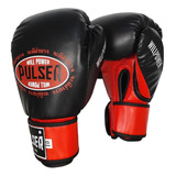 Luva Muay Thai Boxe Kickboxing 10oz Pulser Fight