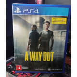 Jogo A Way Out - Ps4 Playstation 4