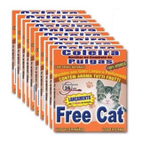 10 Coleira Antipulgas Gatos Free Cat - Envio Super Rápido