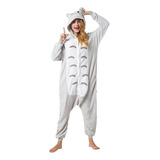 Pijama Polar Disfraz Para Adulto Diseño De Totoro