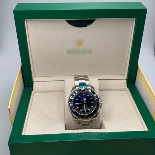Reloj Deepsea Sea Dweller Cara Azul 44mm Automatico Rolx