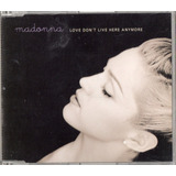 Madonna Love Don´t Live Here Anymore Single Cd 4 Tr. Germany