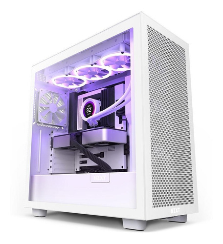 Gabinete Gamer Nzxt H7 Flow Branco Cm-h71fw-01 Nzxt