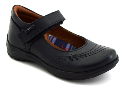 Zapato Escolar Confort Coqueta Niña 54400-a Casual Piel