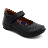 Zapato Escolar Confort Coqueta Niña 54400-a Casual Piel