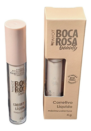 Corretivo Liquido Boca Rosa Payot Máxima Cobertura Tom 03-orquidea