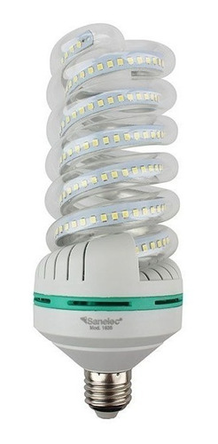 Foco Led Sanelec Espiral Twister E27 32w 6500k Paquete 2 Pz