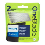 2  Refil Lamina Oneblade Philips One Blade Original Qp210 Nf