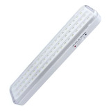 Lámpara Emergencia Recargable Extra Plana 60 Leds Adir 1021a