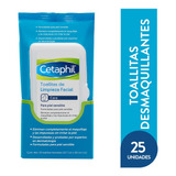 Cetaphil Toallitas De Limpieza Facial Desmaquillantes X25