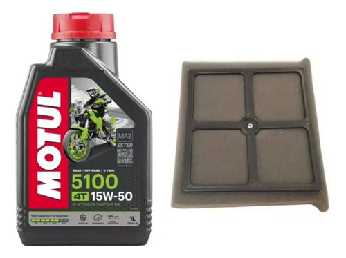 Kit Aceite Motul + Filtro Aire Cg 150 S2 Tubular El Tala