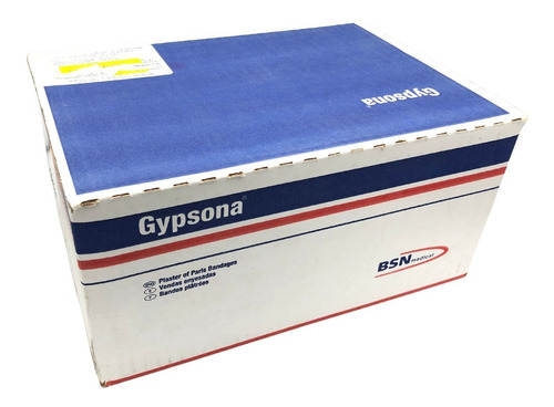 Venda De Yeso Gypsona Gasa Algodón 5cmx2.75m Pack 12 Pzs Bsn