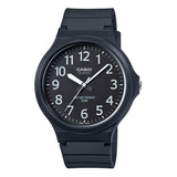 Reloj Casio De Caballero Mw-240-1bvdf Color De La Correa Negro