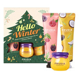 Frudia Honey Lip Balm & Hand Cream Gift Set Hello Winter