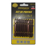 Juego Set Puntas Phillips Sl-ph2 65mm Con Iman 10pcs