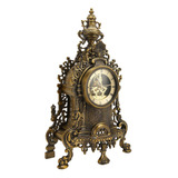Reloj De Mesa Retro Europeo Vintage S Semimecánico De Cuarzo