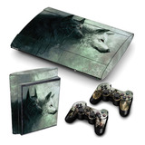 Skin Personalizado Para Ps3 Super Slim Lobo (0353)