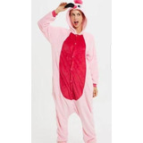 Pijama Flamenco Ave Rosa Cosplay Kawaii Adulto Entero Polar 